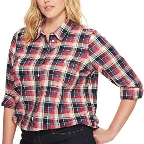 Levi's Tops - Levi's Women's Workwear Boyfriend Shirt 2X